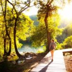 Wandelen in de natuur voor ontspanning
